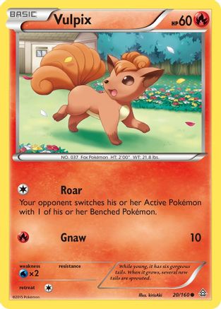 Vulpix - XY - Primal Clash #20