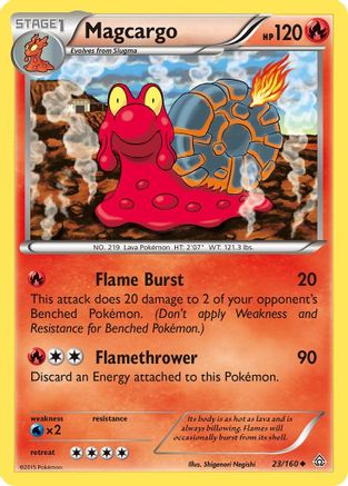 Magcargo - XY - Primal Clash #23