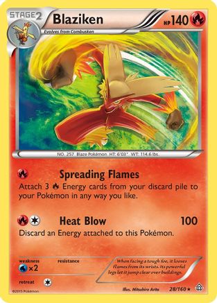 Blaziken - XY - Primal Clash #28