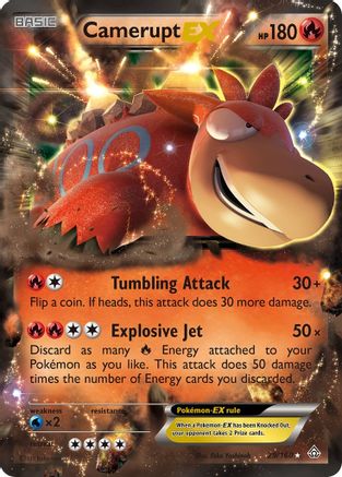 Camerupt EX - XY - Primal Clash #29