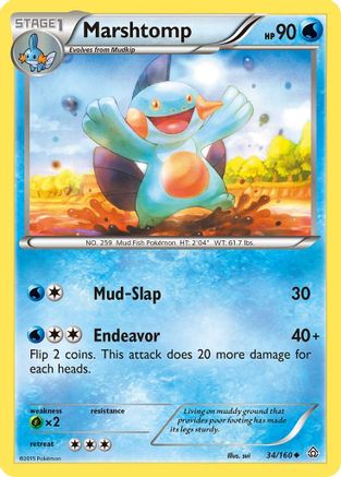 Marshtomp - XY - Primal Clash #34