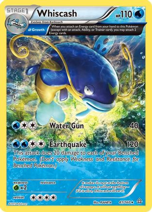 Whiscash (Alpha) - XY - Primal Clash #41
