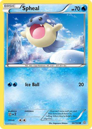 Spheal (46) - XY - Primal Clash #46