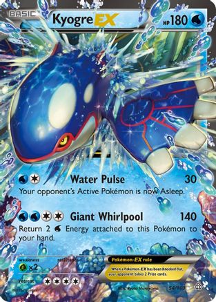 Kyogre EX - XY - Primal Clash #54