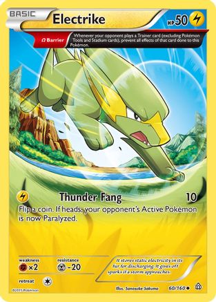 Electrike (Omega) - XY - Primal Clash #60