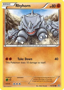 Rhyhorn - XY - Primal Clash #74