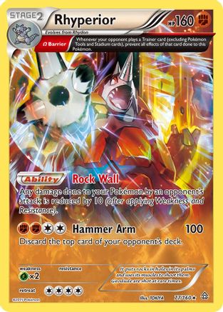 Rhyperior (Omega) - XY - Primal Clash #77