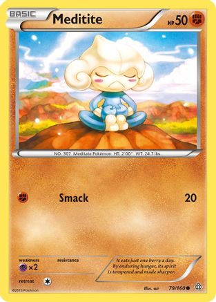 Meditite - XY - Primal Clash #79