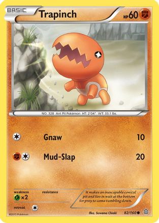 Trapinch - XY - Primal Clash #82
