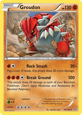 Groudon - XY - Primal Clash #84