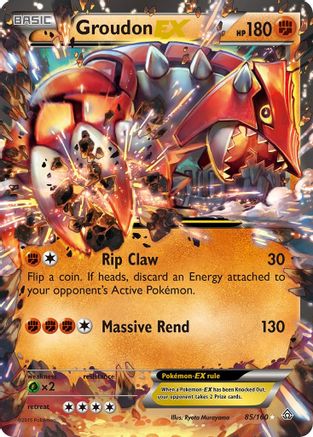 Groudon EX - XY - Primal Clash #85