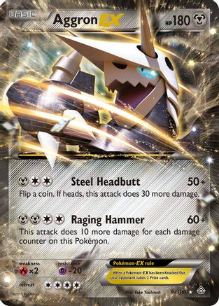 Aggron EX - XY - Primal Clash #93