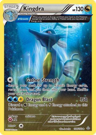 Kingdra (Alpha) - XY - Primal Clash #108