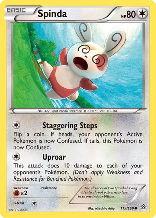 Spinda - XY - Primal Clash #115