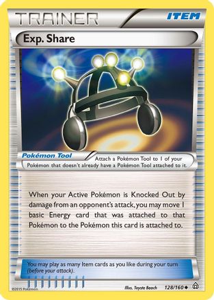 Exp. Share - XY - Primal Clash #128