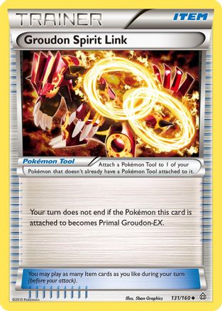 Groudon Spirit Link - XY - Primal Clash #131