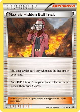 Maxie's Hidden Ball Trick - XY - Primal Clash #133