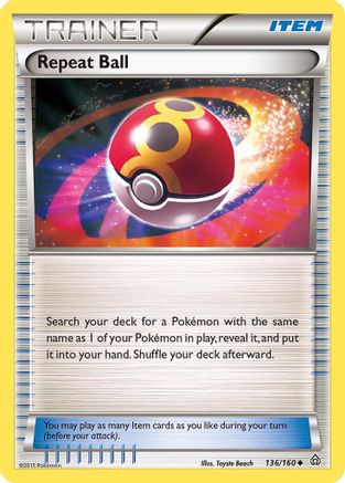Repeat Ball - XY - Primal Clash #136