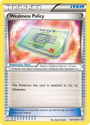 Weakness Policy - XY - Primal Clash #142