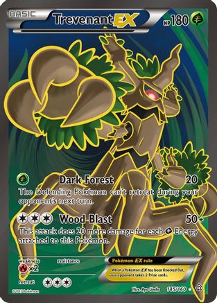 Trevenant EX (145 Full Art) - XY - Primal Clash #145