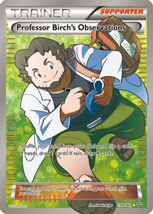 Professor Birch's Observations (159 Full Art) - XY - Primal Clash #159