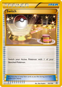 Switch (163 Secret Rare) - XY - Primal Clash #163