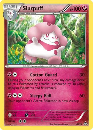Slurpuff - XY15 - XY Promos #XY15