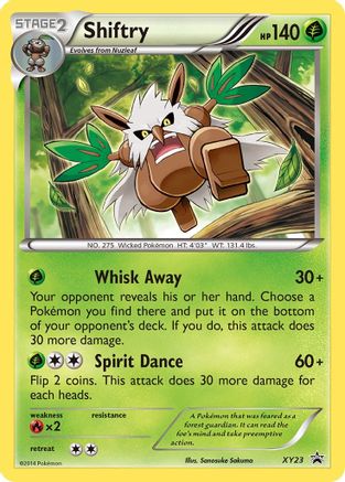 Shiftry - XY23 - XY Promos #XY23
