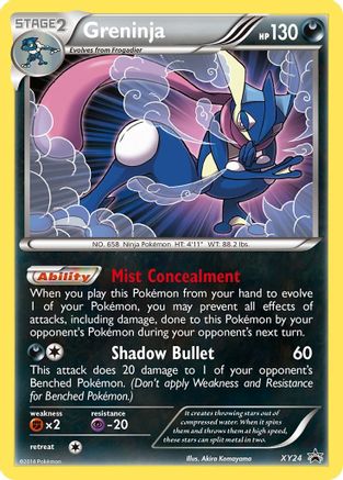 Greninja - XY24 - XY Promos #XY24