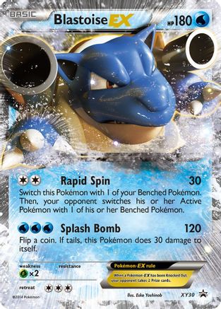 Blastoise EX - XY30 - XY Promos #XY30