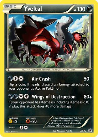 Yveltal - XY32 - XY Promos #XY32
