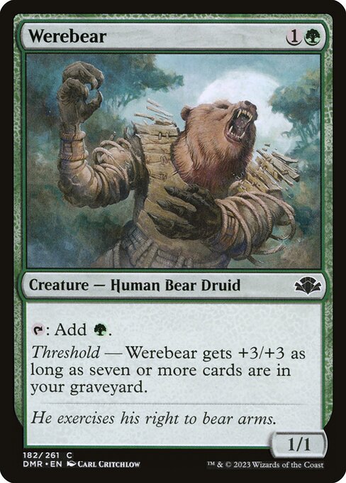 Werebear — DMR — 182