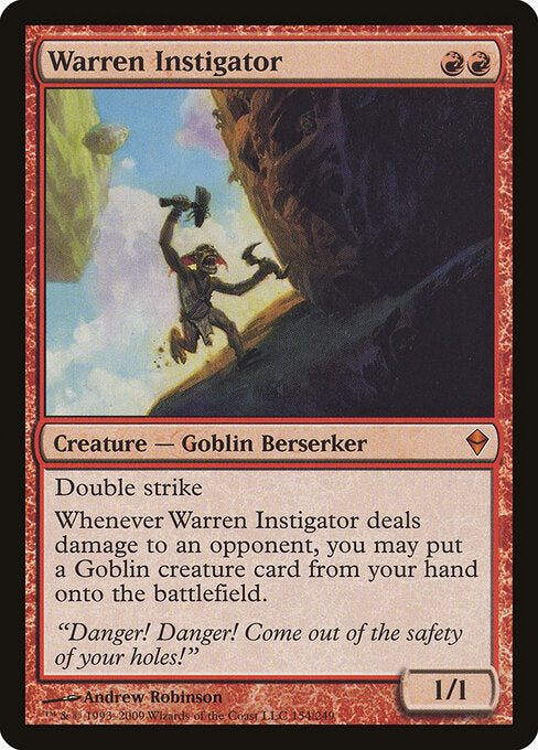 Warren Instigator - zen Zendikar - #154