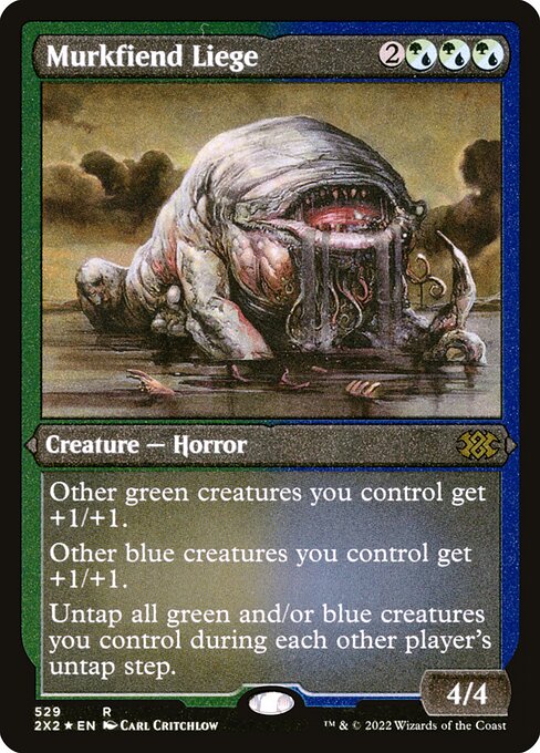 *Foil Murkfiend Liege — 2X2 — 529