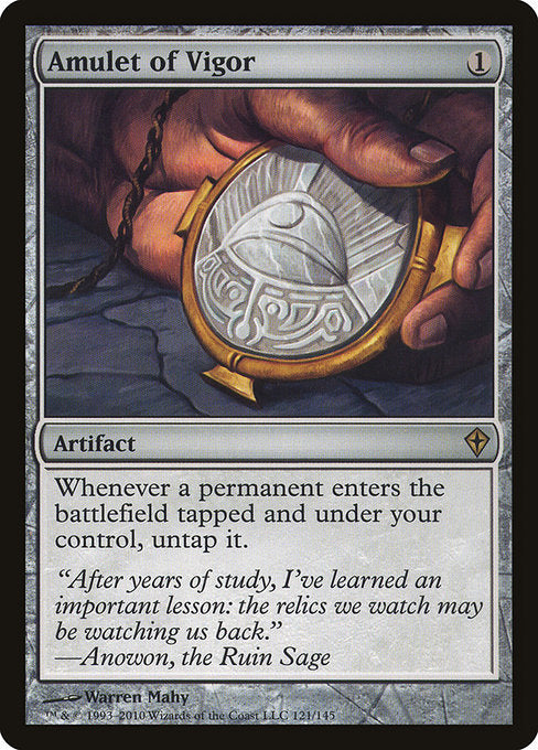 Amulet of Vigor — WWK — 121