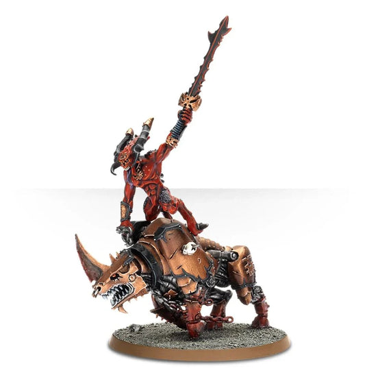 Warhammer AOS - Herald of Khorne on Juggernaut