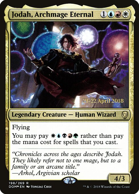 Jodah, Archmage Eternal - pdom Dominaria Promos - #198s