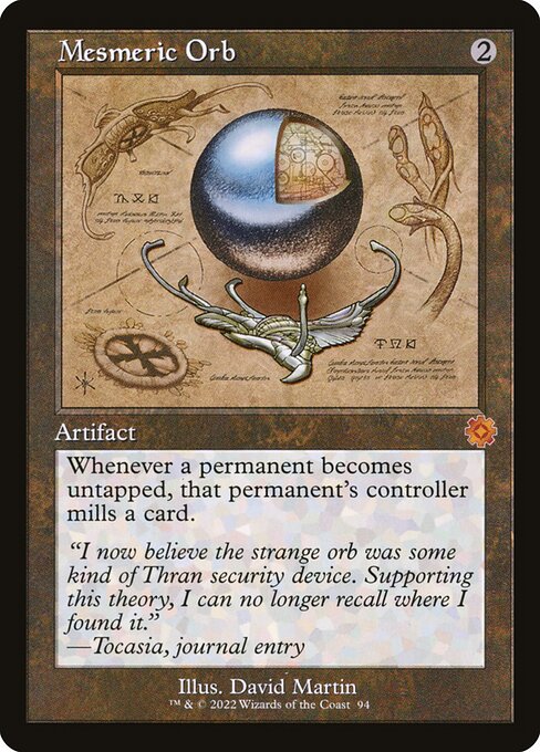 Mesmeric Orb - brr The Brothers' War Retro Artifacts - #94