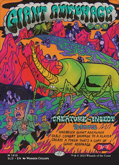 Giant Adephage - (sld-1415) - Near Mint (*Foil )