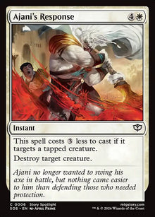 Ajani's Response - (sos Secrets of Strixhaven-6)