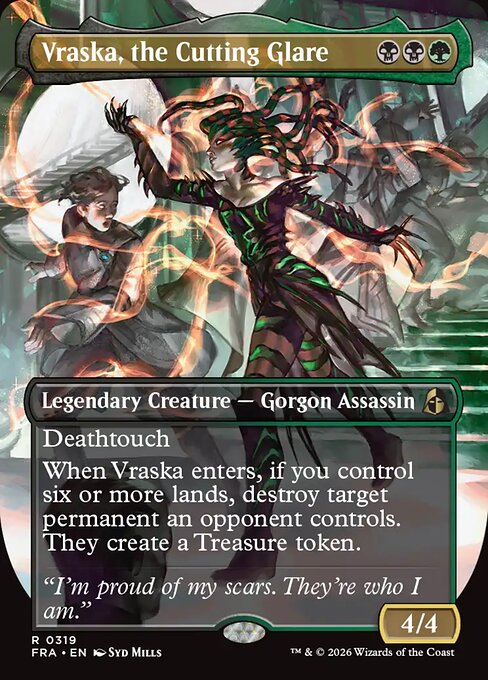 Vraska, the Cutting Glare - fra Reality Fracture - #319