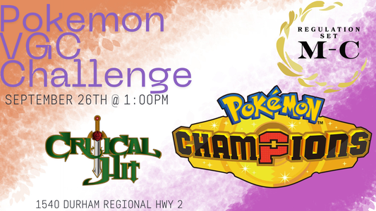 VGC Challenge - September 26