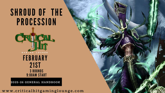 Shroud of the Procession - AOS Tournament February 21st