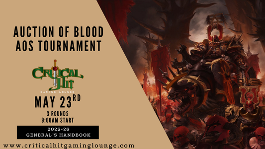 Auction of Blood - AOS Tournament May 23rd