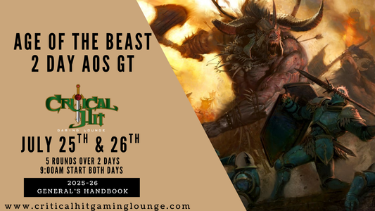 Age of the Beast - Warhammer AOS Tournament - 2 Day GT