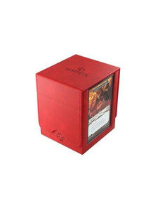 Gamegenic Squire Plus XL Convertible Deck Box - 100+ - Red