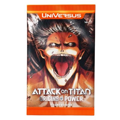 Universus Attack on Titan: Origins of Power Booster Pack