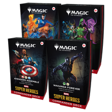 Marvel Super Heroes - Commander - Set of 4 (WOTC Delay)