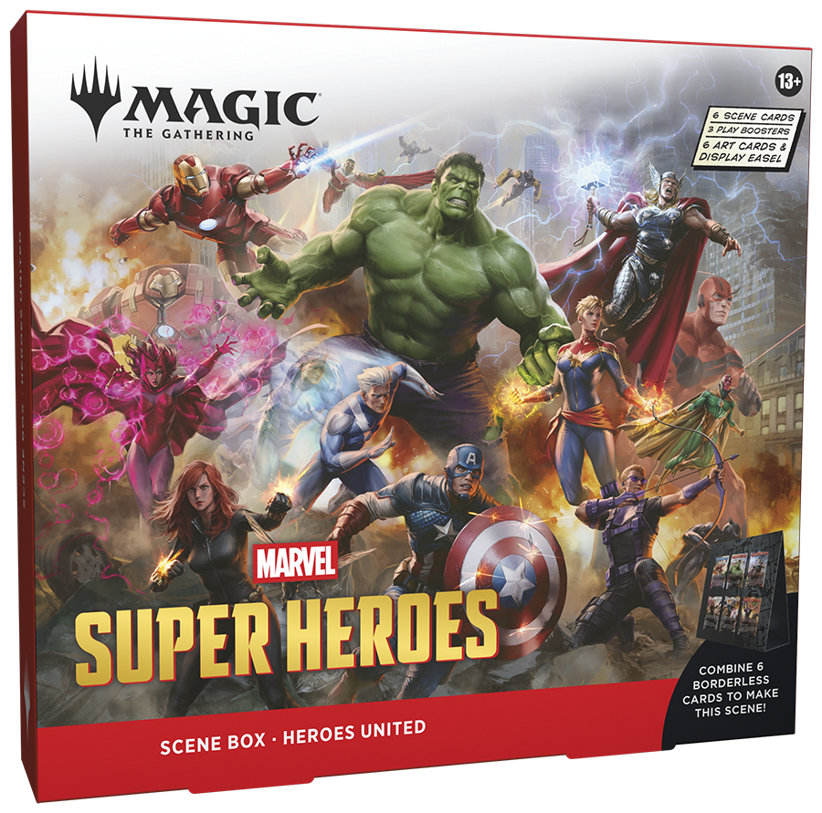 Marvel Super Heroes -  Scene Box - Heroes United