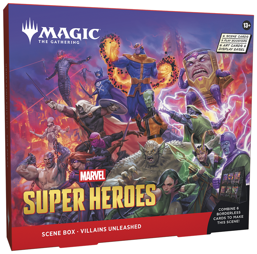 Marvel Super Heroes -  Scene Box - Villains Unleashed
